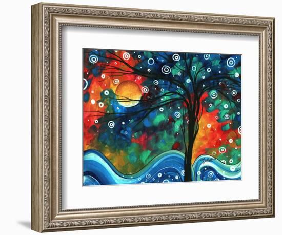 First Snow Fall-Megan Aroon Duncanson-Framed Art Print