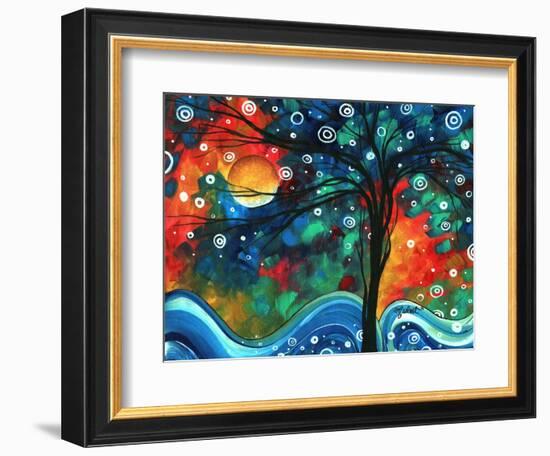 First Snow Fall-Megan Aroon Duncanson-Framed Art Print