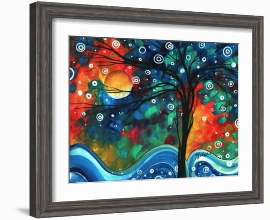 First Snow Fall-Megan Aroon Duncanson-Framed Art Print