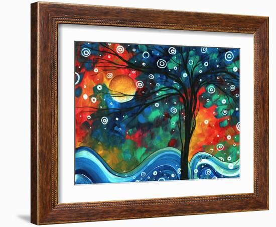 First Snow Fall-Megan Aroon Duncanson-Framed Art Print