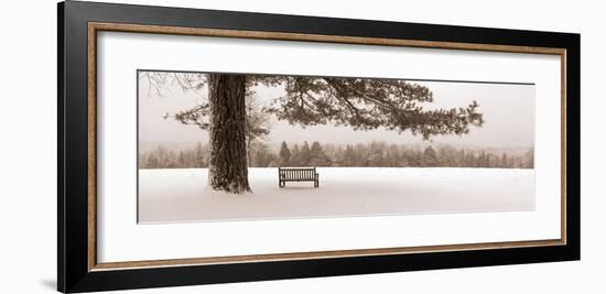 First Snow II-Mike Sleeper-Framed Giclee Print