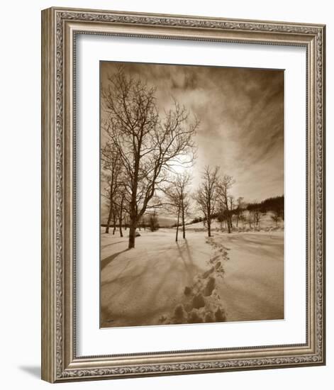 First Snow-Barry Hart-Framed Giclee Print