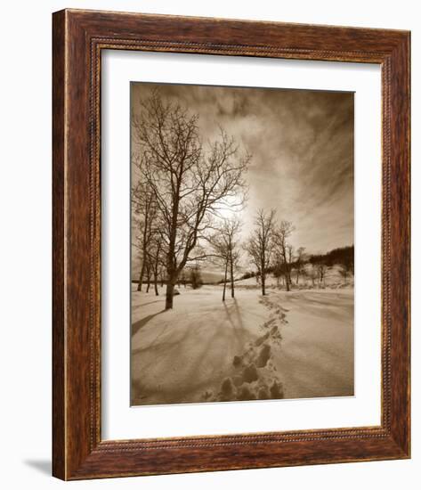 First Snow-Barry Hart-Framed Giclee Print