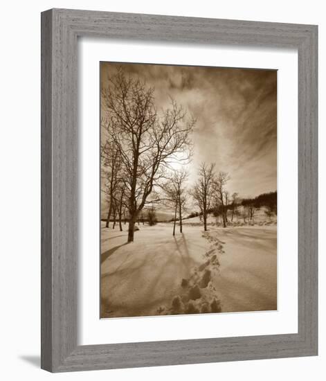 First Snow-Barry Hart-Framed Giclee Print