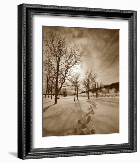 First Snow-Barry Hart-Framed Giclee Print