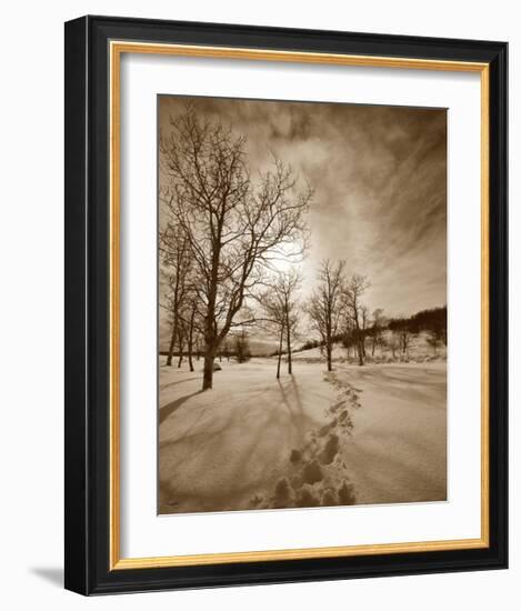 First Snow-Barry Hart-Framed Giclee Print