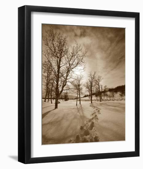 First Snow-Barry Hart-Framed Giclee Print