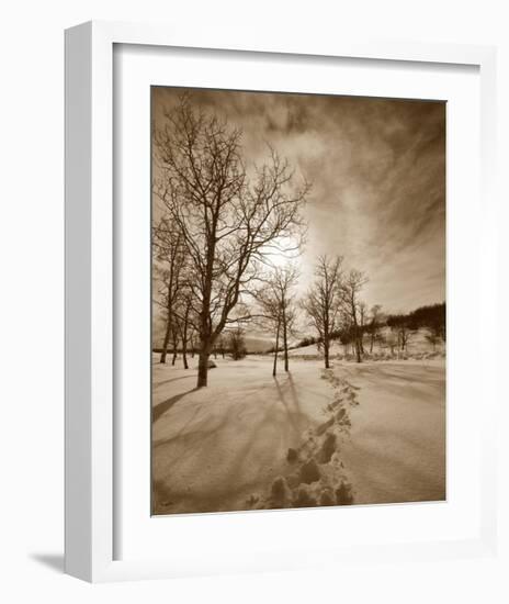 First Snow-Barry Hart-Framed Giclee Print