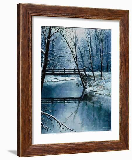 First Snow-Bruce Nawrocke-Framed Photographic Print