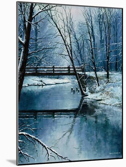 First Snow-Bruce Nawrocke-Mounted Photographic Print