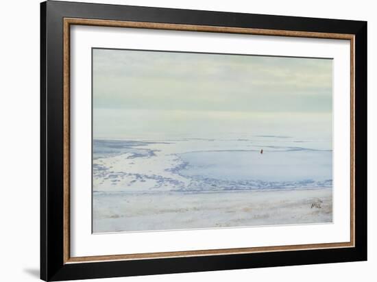 First Snow-Mark Van Crombrugge-Framed Art Print