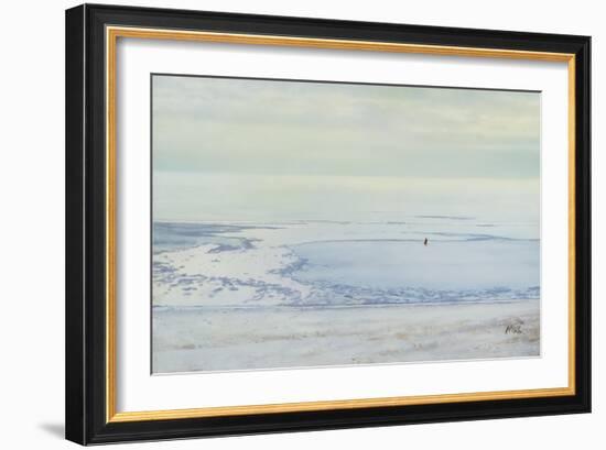 First Snow-Mark Van Crombrugge-Framed Art Print