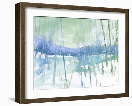 First Snow-null-Framed Giclee Print