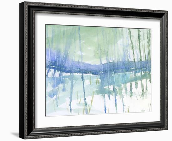 First Snow-null-Framed Giclee Print