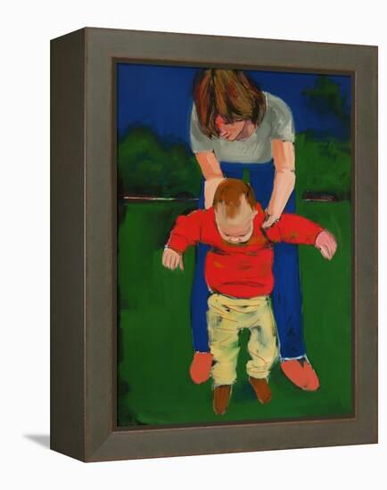 First Steps, 2003-Daniel Clarke-Framed Premier Image Canvas