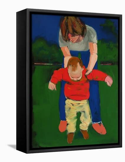 First Steps, 2003-Daniel Clarke-Framed Premier Image Canvas