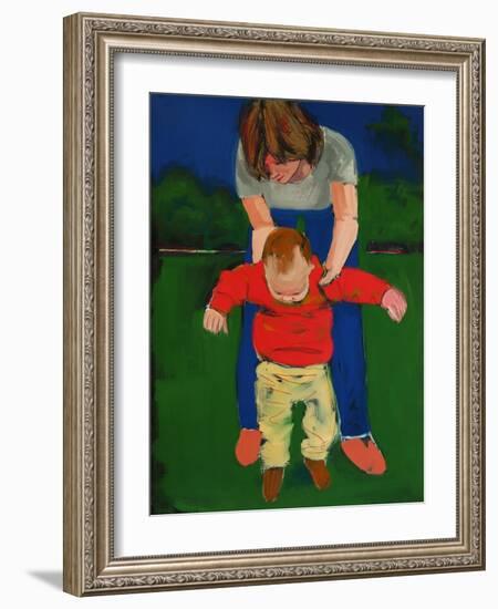 First Steps, 2003-Daniel Clarke-Framed Giclee Print