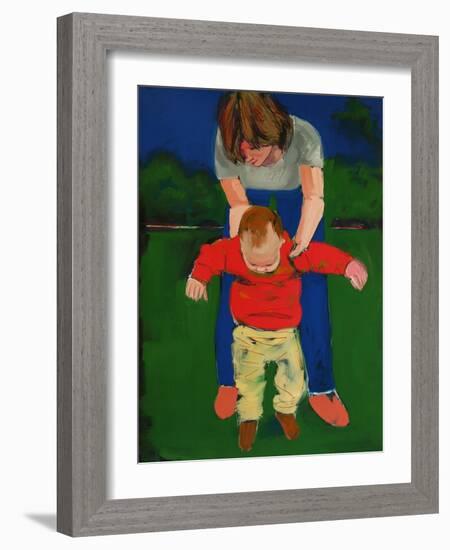 First Steps, 2003-Daniel Clarke-Framed Giclee Print