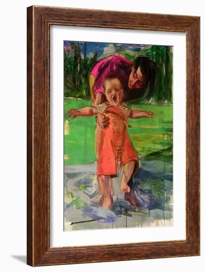 First Steps II, 2005-Daniel Clarke-Framed Giclee Print