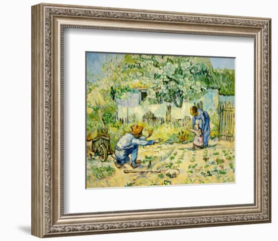 First Steps-Vincent van Gogh-Framed Giclee Print