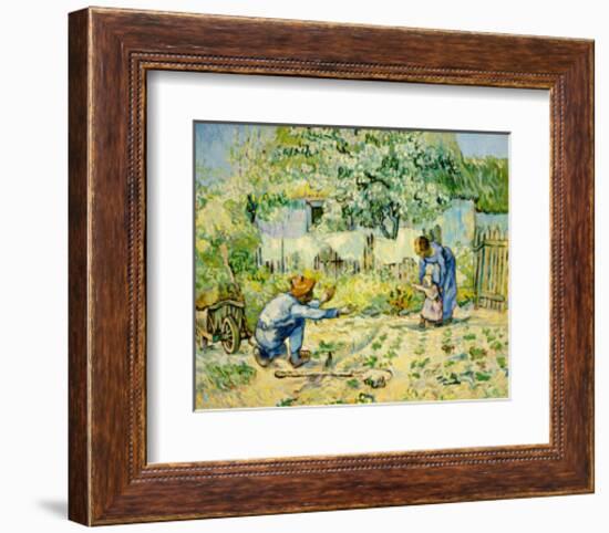 First Steps-Vincent van Gogh-Framed Giclee Print