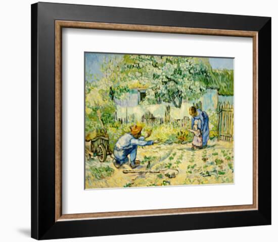 First Steps-Vincent van Gogh-Framed Giclee Print