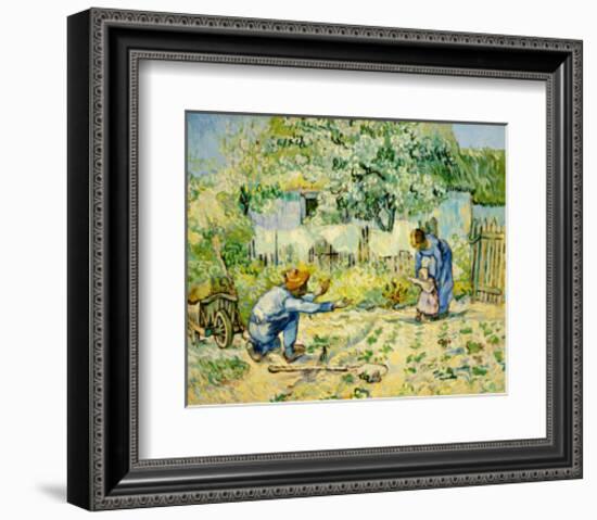 First Steps-Vincent van Gogh-Framed Giclee Print