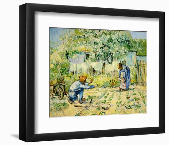 First Steps-Vincent van Gogh-Framed Giclee Print