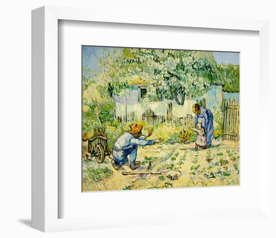 First Steps-Vincent van Gogh-Framed Giclee Print