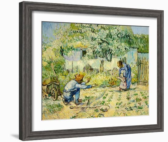 First Steps-Vincent van Gogh-Framed Giclee Print