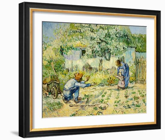 First Steps-Vincent van Gogh-Framed Giclee Print