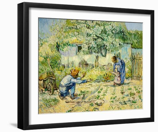 First Steps-Vincent van Gogh-Framed Giclee Print