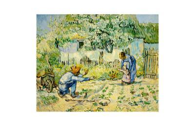 First Steps' Giclee Print - Vincent van Gogh | Art.com