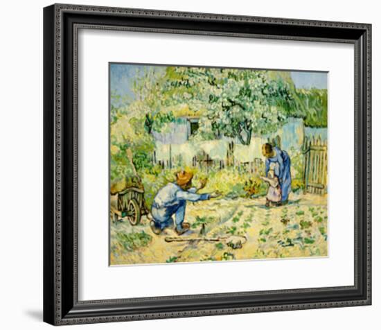 First Steps-Vincent van Gogh-Framed Giclee Print