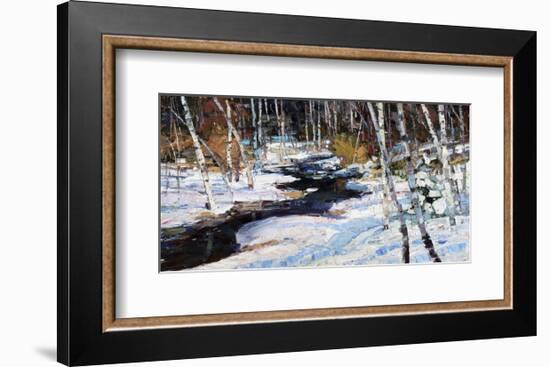 First Thaw-Robert Moore-Framed Art Print