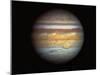 First True-Color Photo of Planet Jupiter Taken from Hubble Space Telescope-null-Mounted Photographic Print