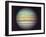 First True-Color Photo of Planet Jupiter Taken from Hubble Space Telescope-null-Framed Photographic Print