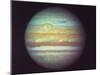 First True-Color Photo of Planet Jupiter Taken from Hubble Space Telescope-null-Mounted Photographic Print