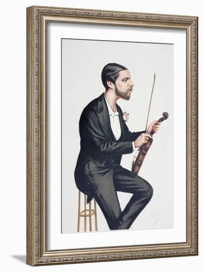 First Violin-Carlo Pellegrini-Framed Giclee Print