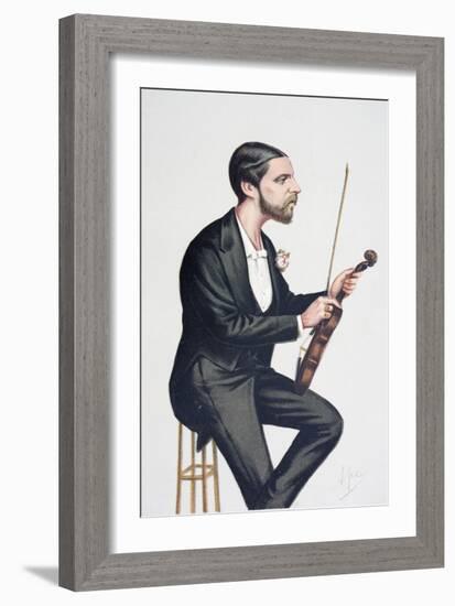 First Violin-Carlo Pellegrini-Framed Giclee Print