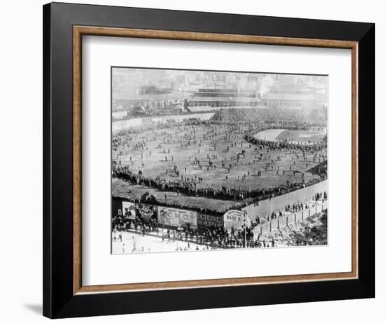 First World Series Game-null-Framed Photographic Print