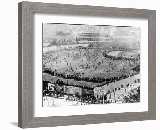 First World Series Game-null-Framed Photographic Print