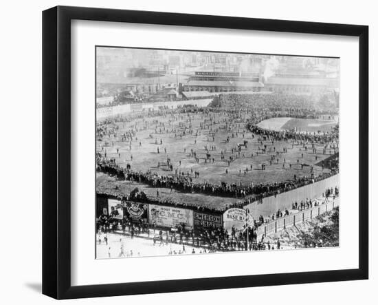 First World Series Game-null-Framed Photographic Print