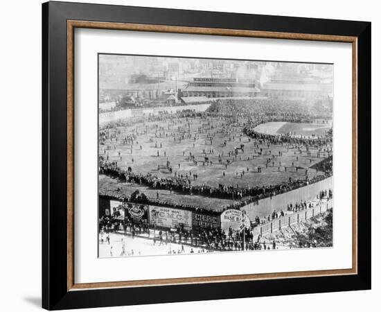 First World Series Game-null-Framed Photographic Print