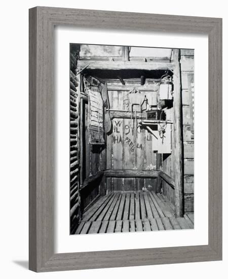 First World War (1914-1918). Telephone Set in a Trench, France (1915)-Prisma Archivo-Framed Photographic Print