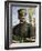 First World War: Portrait of General Armando Diaz (1861-1928) Chief of Staff of the Italian Army” (-Tancredi Scarpelli-Framed Giclee Print