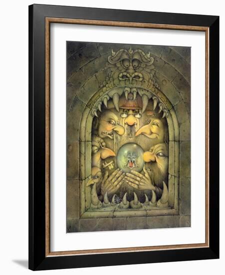 First You Require a Dragon, 1983-Wayne Anderson-Framed Giclee Print