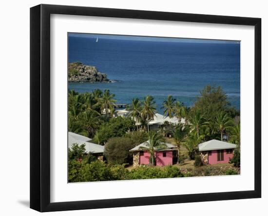 Fischer's Cove Resort, Near Spanish Town, Virgin Gorda, British Virgin Islands, West Indies-Ken Gillham-Framed Photographic Print