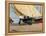 Fischer, verankerte Boote, Valencia-Joaquin Sorolla-Framed Premier Image Canvas