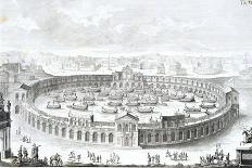 Engraving of Roman Boat Arena-Fischer von Erlach-Premier Image Canvas